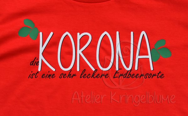Bio Frauen Shirt "Korona"