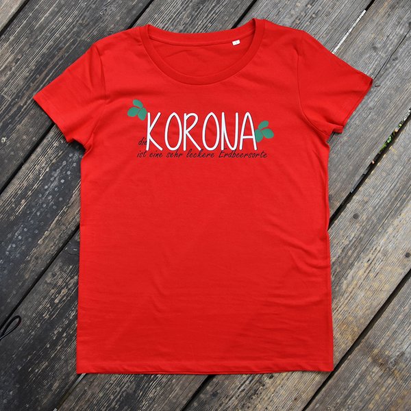 Bio Frauen Shirt "Korona"