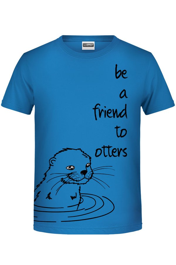 Bio Kinder Shirt "Otterfreund"