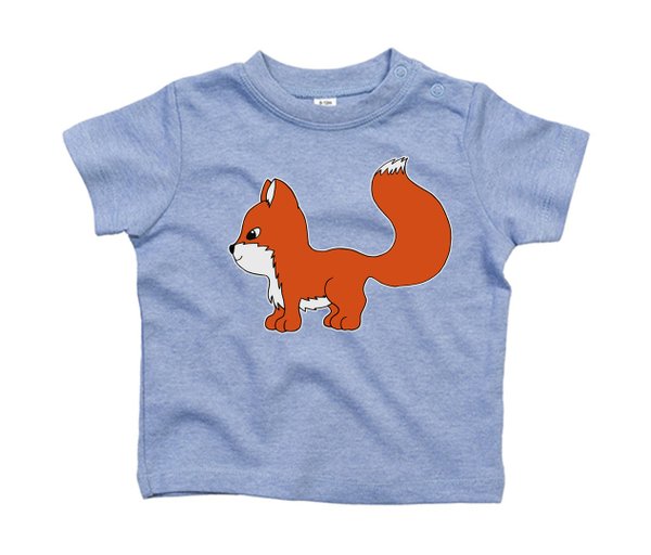 Bio Baby Shirt "Fuchsi"