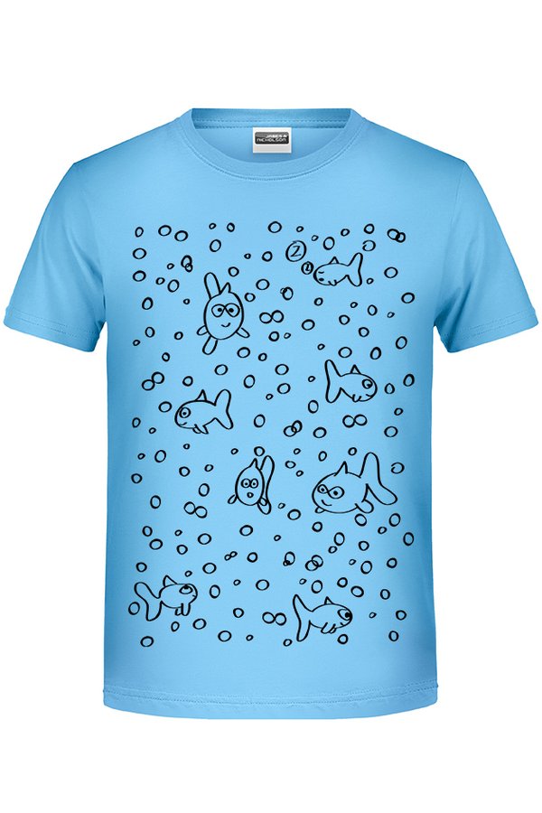 Bio Kinder Shirt "Fischchen"