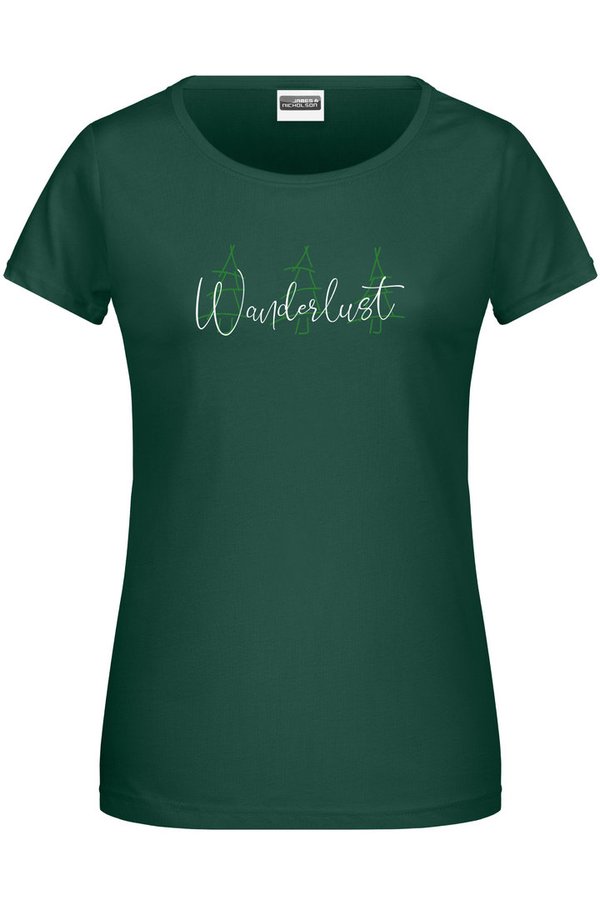 Bio Frauen Shirt "Wanderlust"
